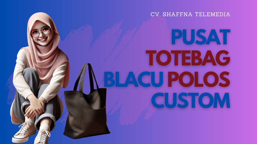 cv. shaffna telemedia produsen tote bag polos custom murah - Tote Bag Kanvas