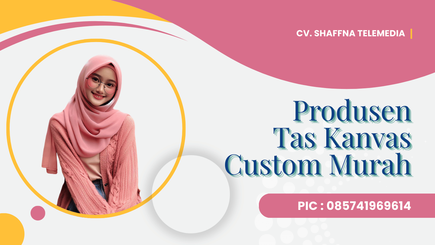 Produsen Tote Bag Blacu Kanvas Murah Harga Grosir Terdekat Gratis Ongkir Cv. Shaffna Telemedia